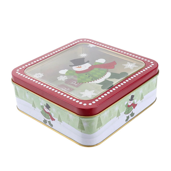 christmas gift tin box