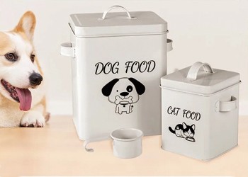 Factory spot: Pet food saving tin pet choice support customization